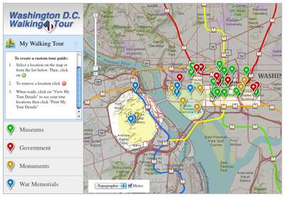 D.C. Walking Tour Information Page